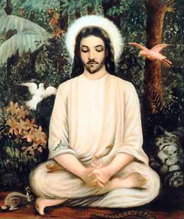 Jesus as an Hindu sadhu according to Atma Jyoti Ashram.