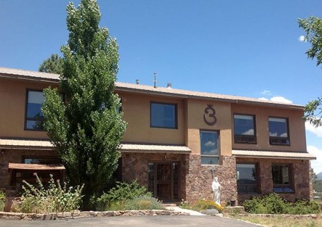 Light of the Spirit Monatery (Atma Jyoti Ashram), Cedar Crest, New Mexico.