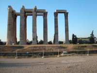 Temple of Olympian Zeus, Athens.