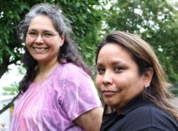 Alberta Sena and Dorothea Skalicky