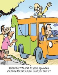 L.K. Advani: Broken promises