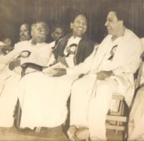 Dravidian party leaders Anna, MK & MGR
