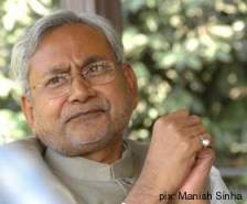 Bihar Chief Minister Nitish Kumar