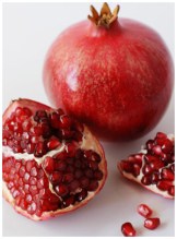 Pomegranate fruit.