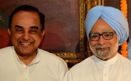 Subramanian Swamy & Manmohan Singh