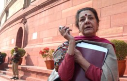 Ambika Soni at Parliament House