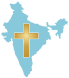 India Crossed-Out: Christian missionaries meet no opposition from Hindu organisations today.