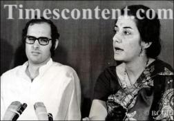 Sanjay Gandhi & Ambika Soni