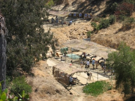 Terrorist training camp in Pakistan.