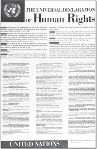 Universal Declaration of Human Rights