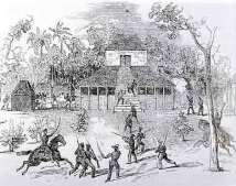 Sinhalese uprising again British in 1848.