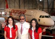 Vijay Malliya and the Kingfisher ladies.