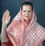 Sonia Gandhi's Hand