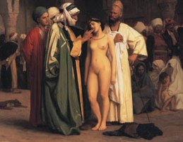 Sex slavery in Arabia continues till today.