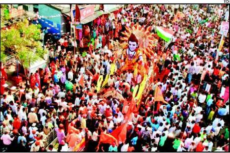 Hyderabad Shobha Yatra 2012