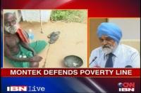 Montek Singh Ahluwalia defends his poverty line.