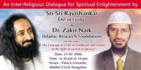 Sri Sri Ravi Shankar + Zakir Naik