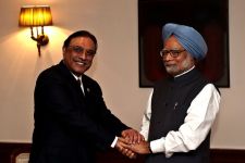 Zardari + Singh