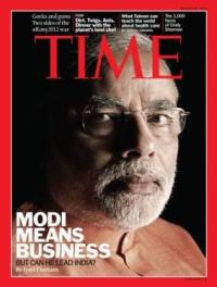 Narendra Modi on Time Magazine cover.