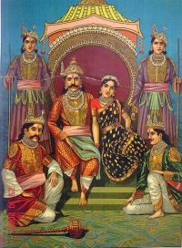 Draupadi and the Pandavas