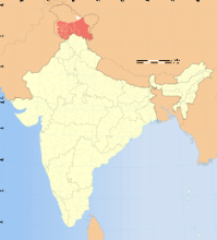 Jammu & Kashmir State in India.
