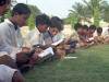 Indian children forced to read the Bible in an Christian&nbsp;school.