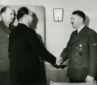 Netaji Subhash Chandra Bose with Adolf Hitler