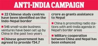 Chinese anti-India campaign in Nepal
