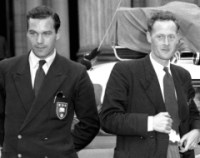 John Harrop (L) & Sydney Wignall