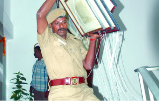 Police raid FACT exhibition in Madras in 2009
