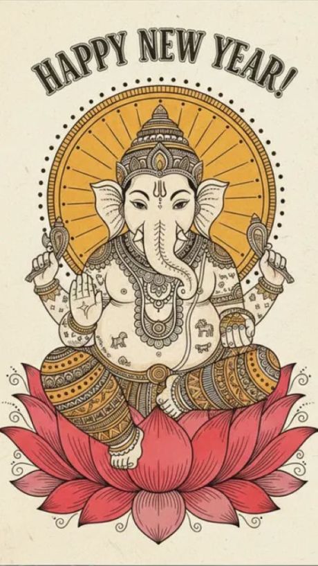 New Year Ganapati