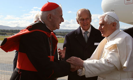 Cardinal Keith O'Brien & Pope Benedict XVI