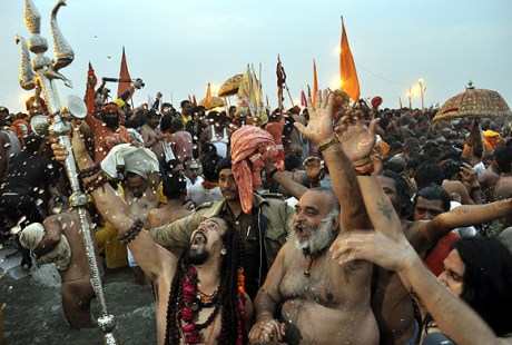 Shahi snan at Kumbh Mela on February 15th, 2013 Shahi snan at Kumbh Mela on February 15th, 2013