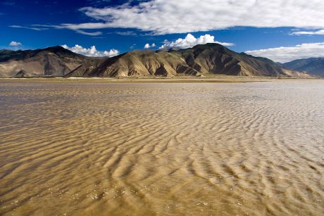 Yarlong Tsangpo (Brahmaputra) River in Tibet