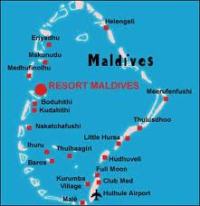 Maldives Map