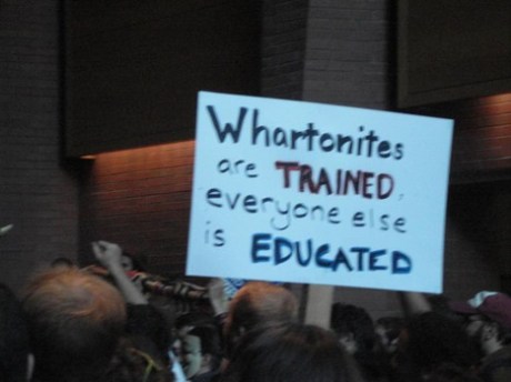 Whartonites are prejudiced and witless!
