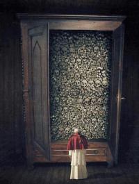 Pope & Skulls: The Church has killed more innocents than any other institution.
