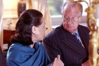Sonia Gandhi & King Albert of Belgium