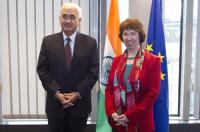 Salman Khurshid & Catherine Ashton