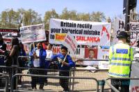 Pro-LTTE Tamil protest in London