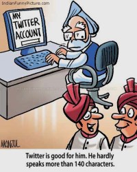 Manmohan Singh on Twitter