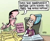 Sonia-G's Food Security Bill 
