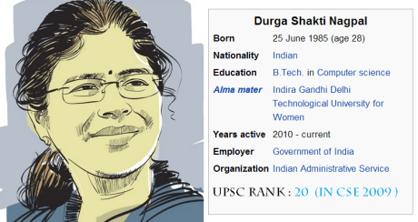 Durga Shakti Nagpal IAS Durga Shakti Nagpal IAS
