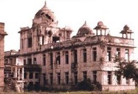 Burned-out Jaffna Public Library