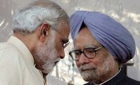 Narendra Modi & Manmohan Singh