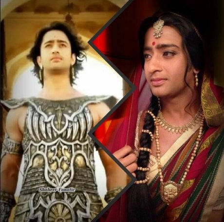 Arjuna as the hijra Brihannala Arjuna as the hijra Brihannala