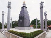 War memorial for the Indian Peace Keeping Force (IPKF) on the outskirts of Colombo. 
