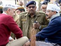 Kejriwal's Dharna