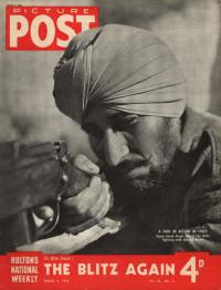 Sepoy Santa Singh, British 8th Army, Italy