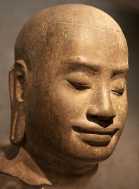First Buddhist King Jayavarman VII of Cambodia